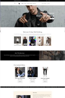 Hosting Company Layout Preview