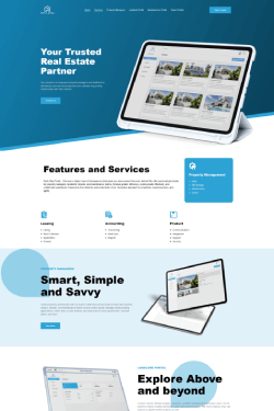 Hosting Company Layout Preview