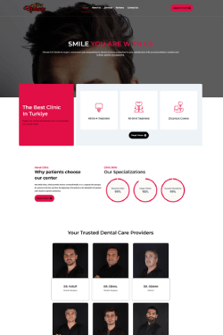 Hosting Company Layout Preview