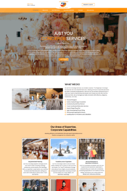 Hosting Company Layout Preview